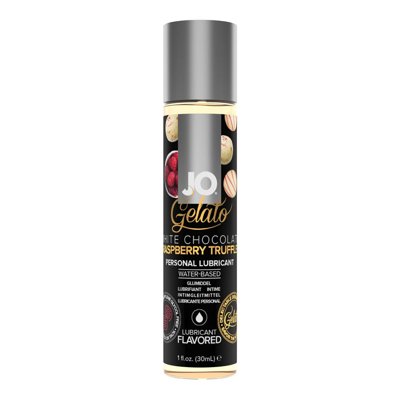 Jo Gelato White Chocolate Raspberry Chocolate 1oz-Pinkfoxxx