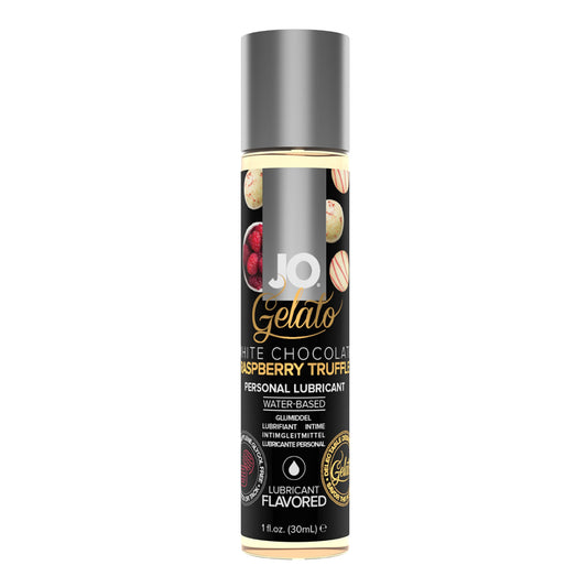 Jo Gelato White Chocolate Raspberry Chocolate 1oz-Pinkfoxxx