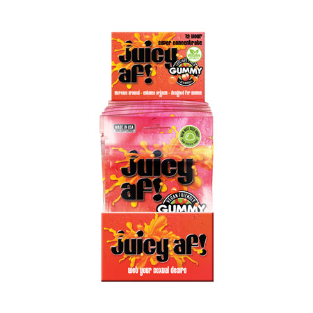 Juicy AF Gummy Female Enhancement 20-Piece Display-Pinkfoxxx