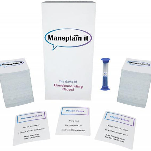 MANSPLAIN IT- THE GAME OF CONDESCENDING CLUES!