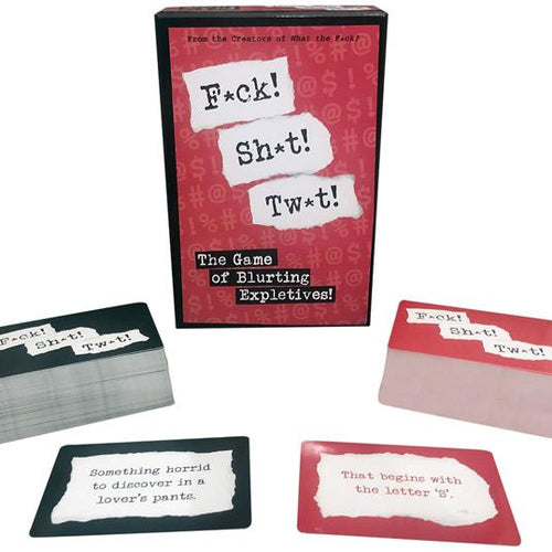 F*CK! SH*T! TW*T! CARD GAME