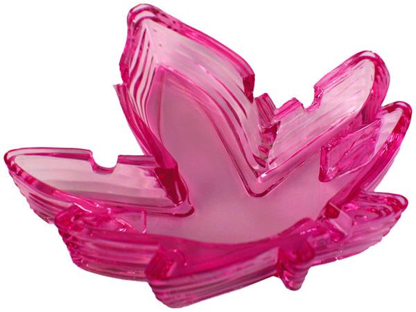 PINK POTLEAF ASHTRAY