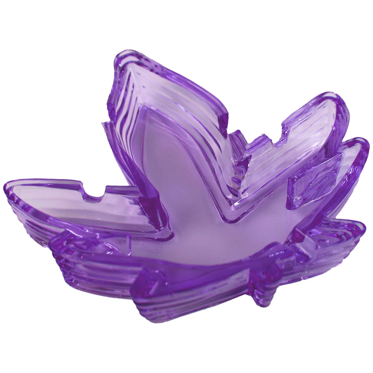 PURPLE POTLEAF ASHTRAY