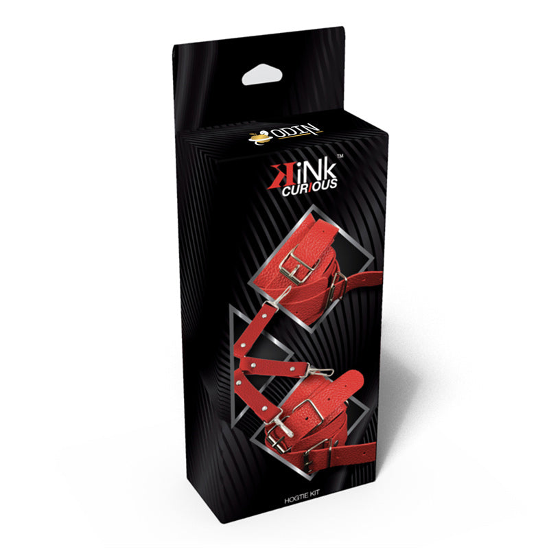 KINK CURIOUS HOGTIE KIT RED - FRKINK002233