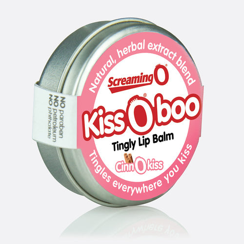 KISS O BOO CINNAMON TINGLY LIP BALM - SCRKISCIN110