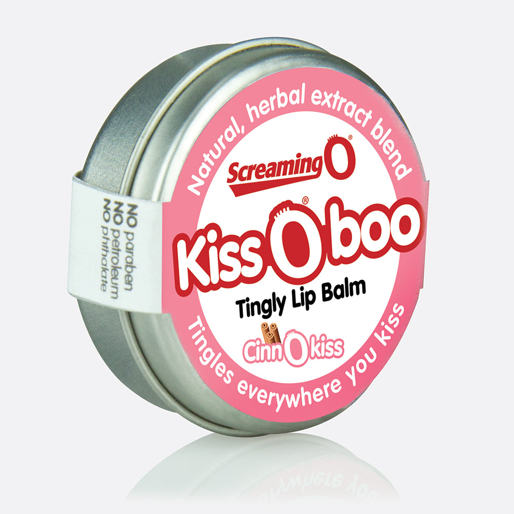 KISS O BOO CINNAMON TINGLY LIP BALM - SCRKISCIN110