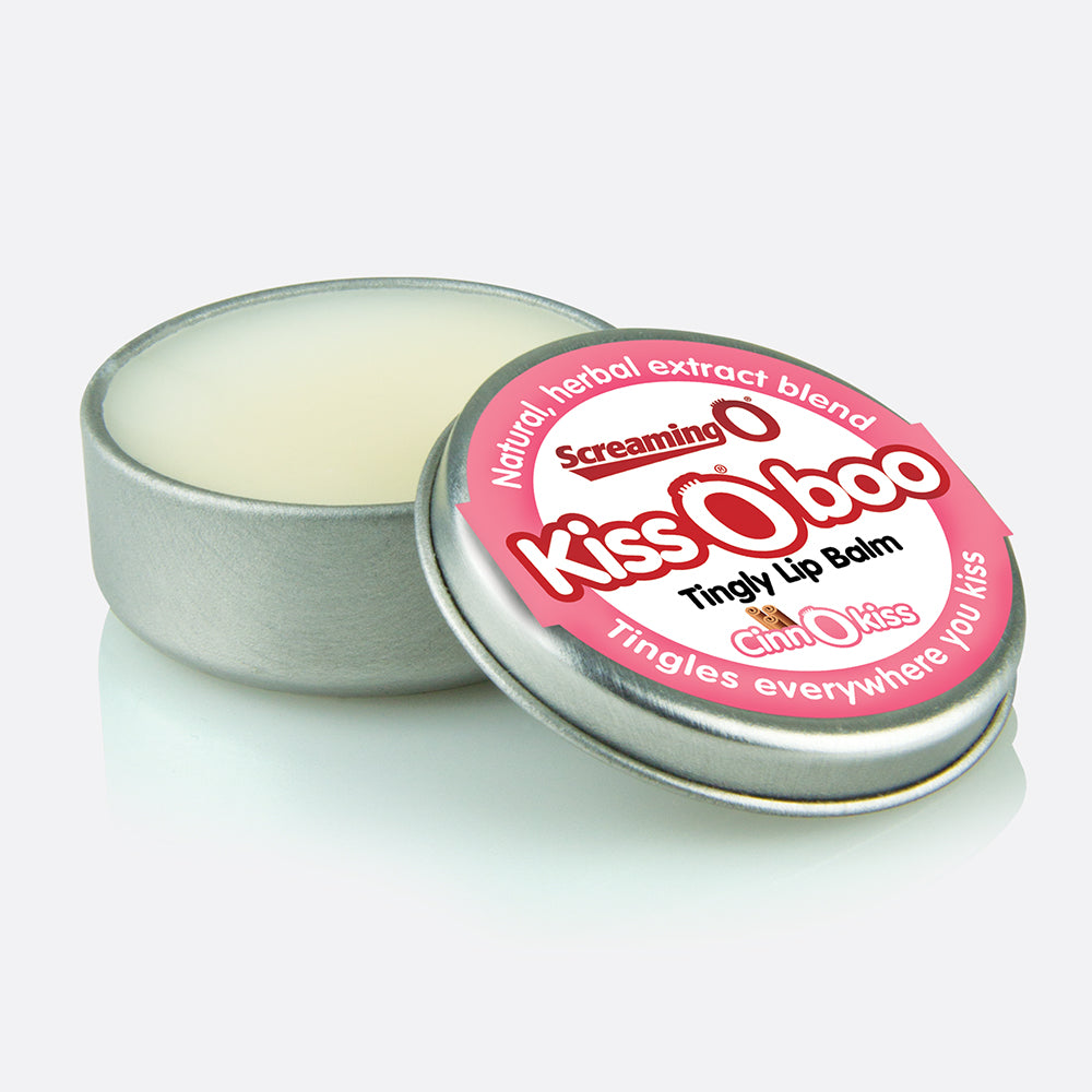 KISS O BOO CINNAMON TINGLY LIP BALM - SCRKISCIN110