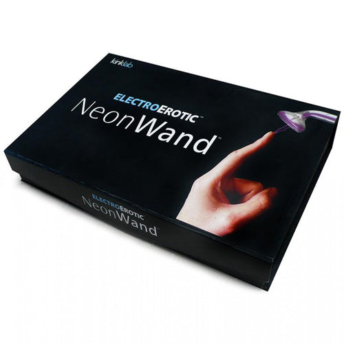 NEON WAND ELECTROSEX KIT RED HANDLE PURPLE ELECTRODE - KL932R