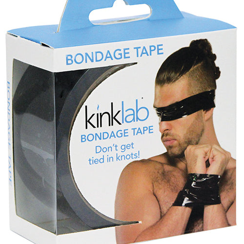 BONDAGE TAPE MALE BLACK - KL303BLK