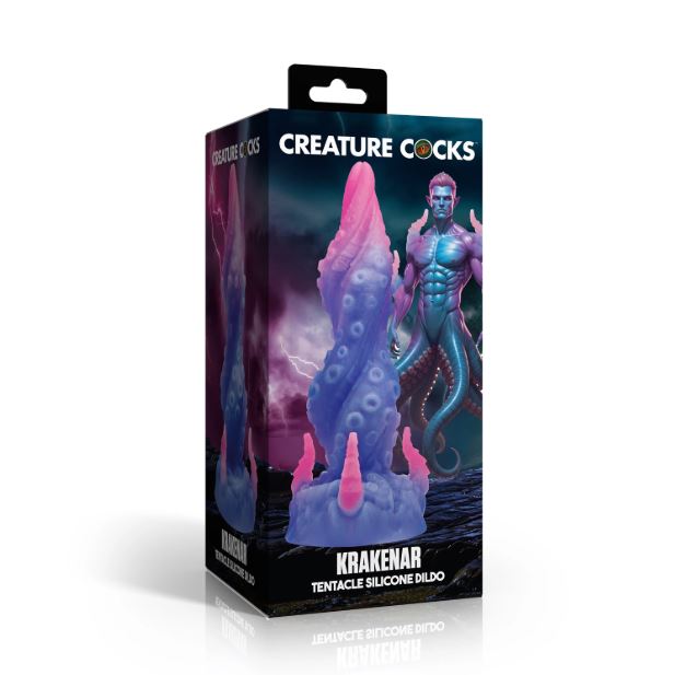 KRAKENAR TENTACLE SILICONE DILDO - XRAH894