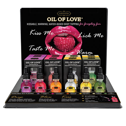 OIL OF LOVE DISPLAY W/ PRODUCT