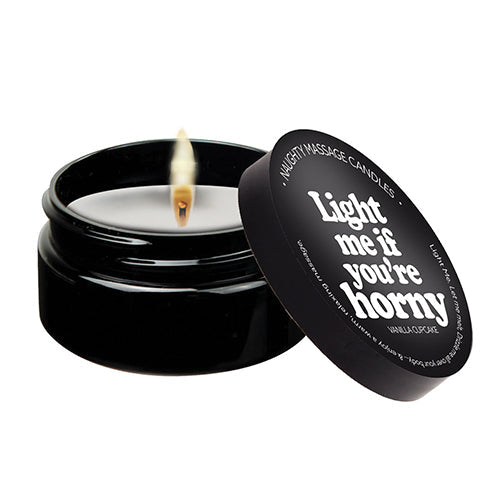 (d) LIGHT ME IF YOURE HORNY 2O MASSAGE CANDLE