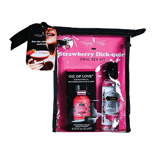 ORAL SEX COCKTAIL KIT STRAWBERRY DICKQUR
