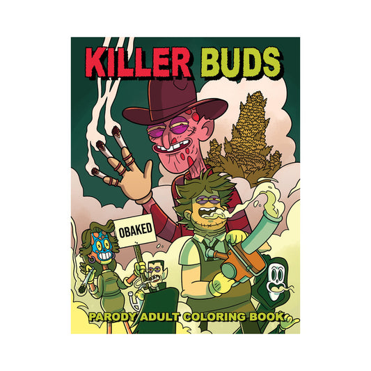 Killer Buds Coloring Book-Pinkfoxxx