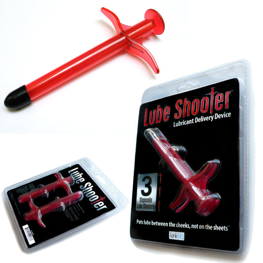 KinkLab Lube Shooter (3pk)-Pinkfoxxx
