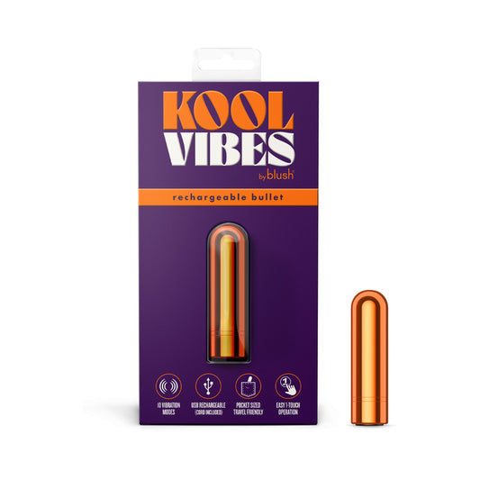 Kool Vibes Rechargeable Mini Bullet-Pinkfoxxx