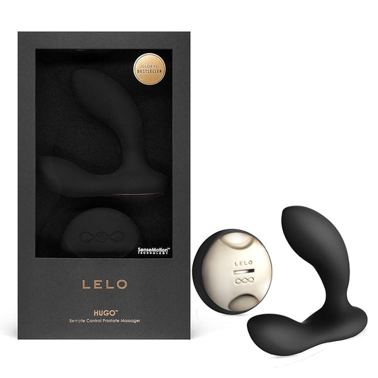 LELO HUGO Rechargeable Remote Control Prostate Vibrator-Pinkfoxxx