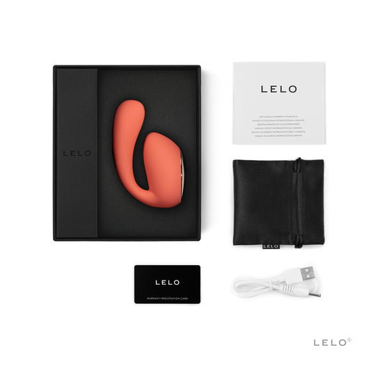 LELO IDA WAVE Rechargeable Dual Stimulator-Pinkfoxxx