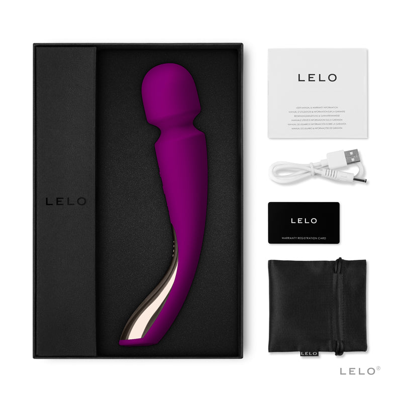 LELO SMART WAND 2 Rechargeable Wand Vibrator-Pinkfoxxx