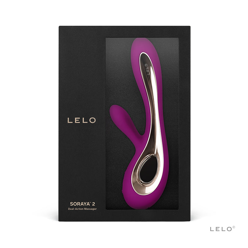 LELO SORAYA 2 Rechargeable Rabbit Vibrator-Pinkfoxxx