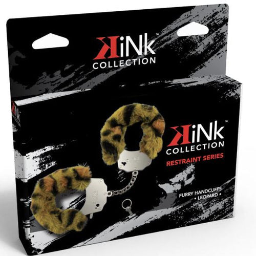 KINK COLLECTION FURRY HANDCUFF LEOPARD - FRKINK002008