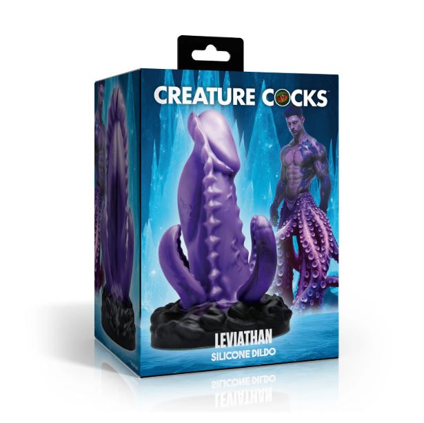 CREATURE COCK LEVIATHAN SILICONE DILDO - XRAH890