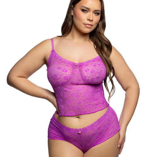 LI1075 - Infinite Lace Teddy