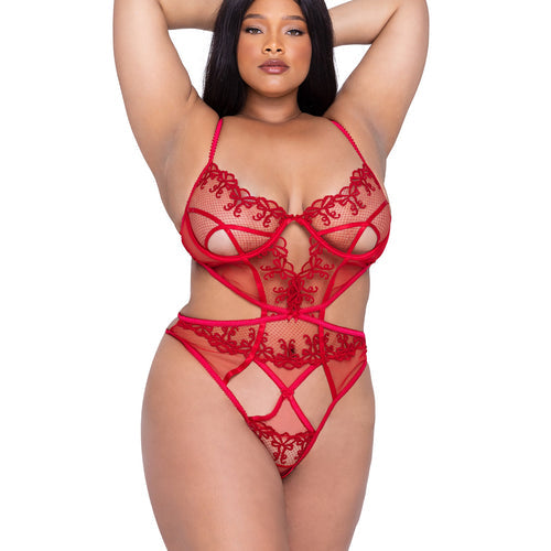 LI640 - Rouge Bow Teddy