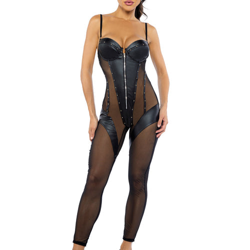 LI704 - Lust & Leather Catsuit