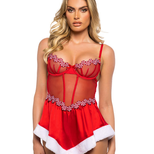 LI764 - Peppermint Kiss Babydoll