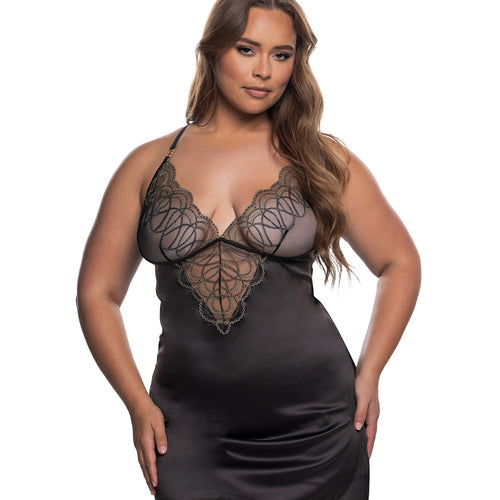 LI833 - Beaded Belle Chemise