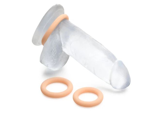 JOCK DISCREET SILICONE COCK RING SET LIGHT - CN09095210