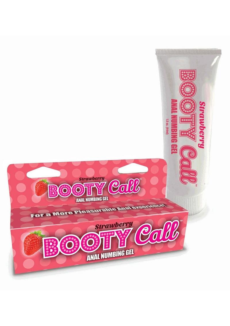 BOOTY CALL GEL STRAWBERRY 1.5 OZ