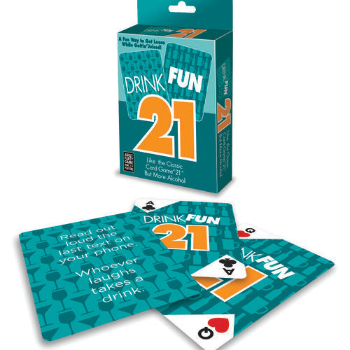 DRINK FUN 21 CARD GAME