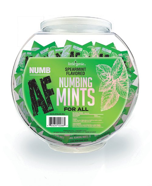 NUMBING MINTS 100PC FISHBOWL