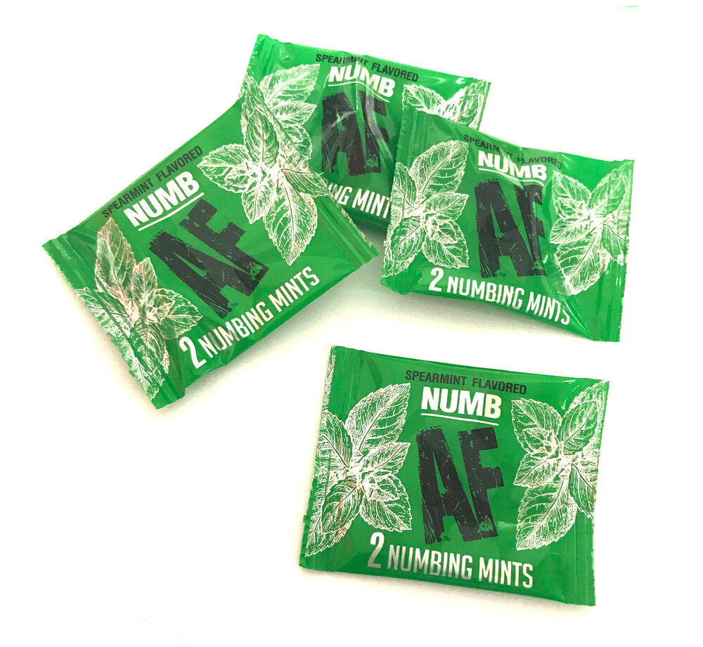 NUMBING MINTS 100PC FISHBOWL