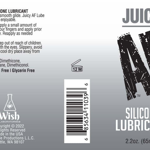 AF SILICONE LUBE 2.2OZ BOTTLE