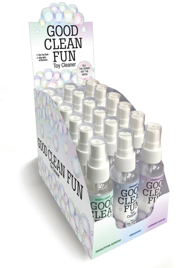 GOOD CLEAN FUN CLEANER 18 PC DISPLAY