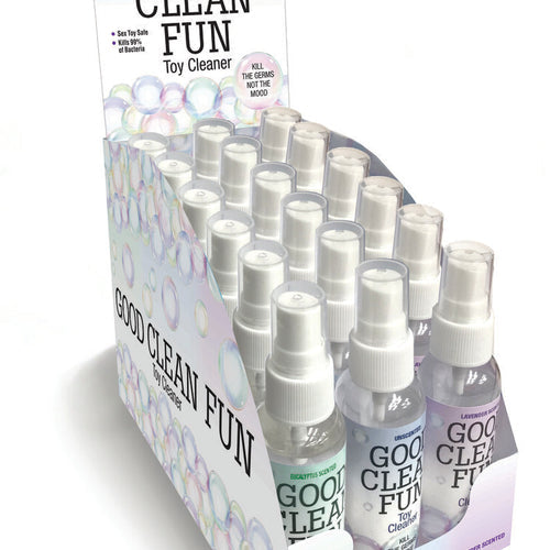 GOOD CLEAN FUN CLEANER 18 PC DISPLAY