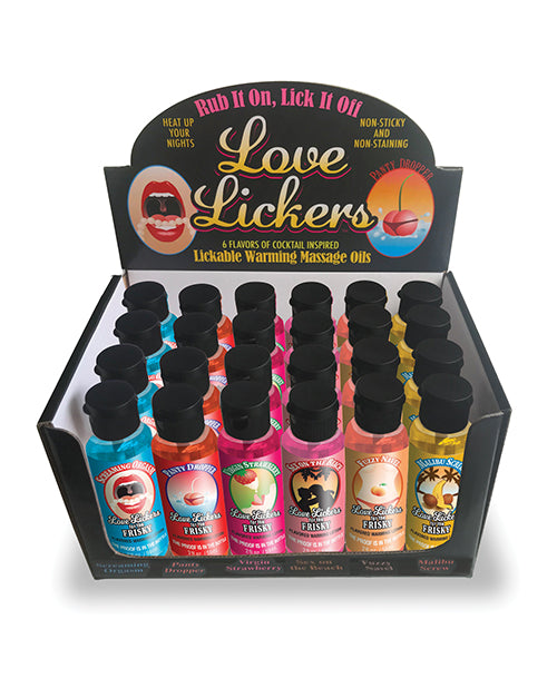 LOVE LICKERS POP DISPLAY 24PCS