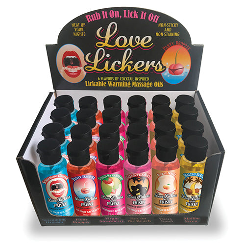 LOVE LICKERS POP DISPLAY 24PCS