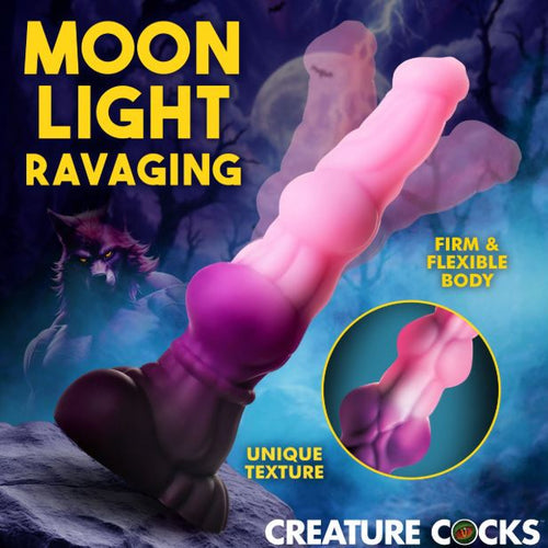 CREATURE COCK LYCAN WEREWOLF SILICONE DILDO - XRAH849