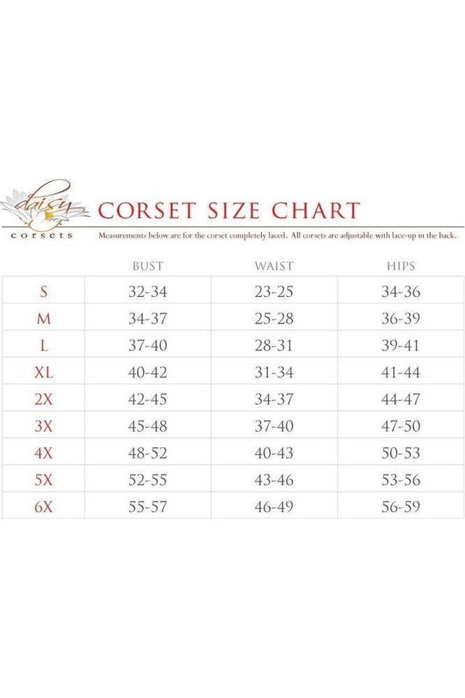 Lavish 4 PC Clear Red Sexy Bunny Corset Costume