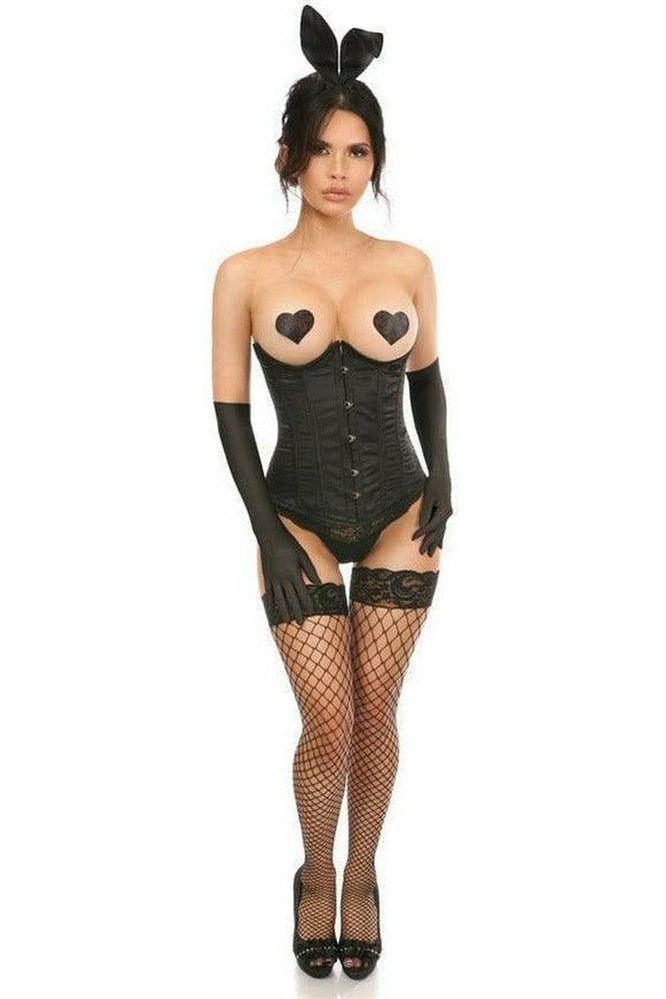 Lavish 4 PC Seductive Bunny Corset Costume