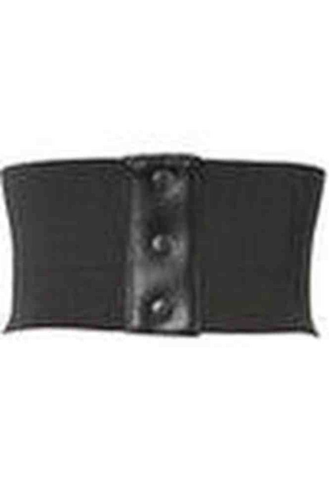 Lavish Black Brocade Corset Belt Cincher