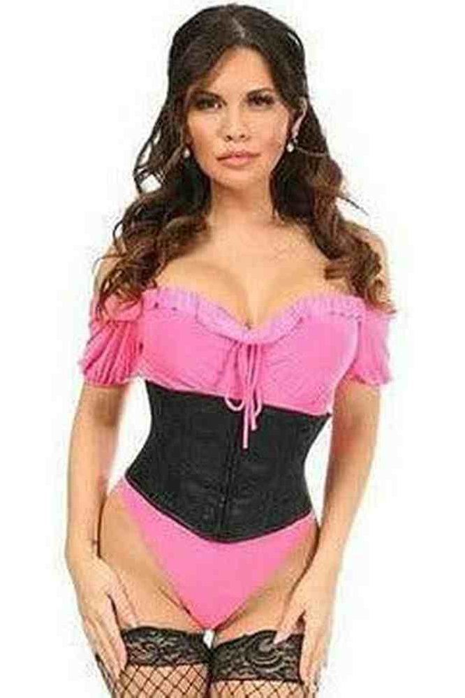 Lavish Black Lace Mini Cincher