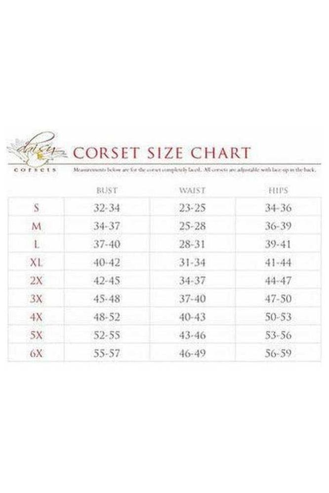 Lavish Black Patent Underbust Corset