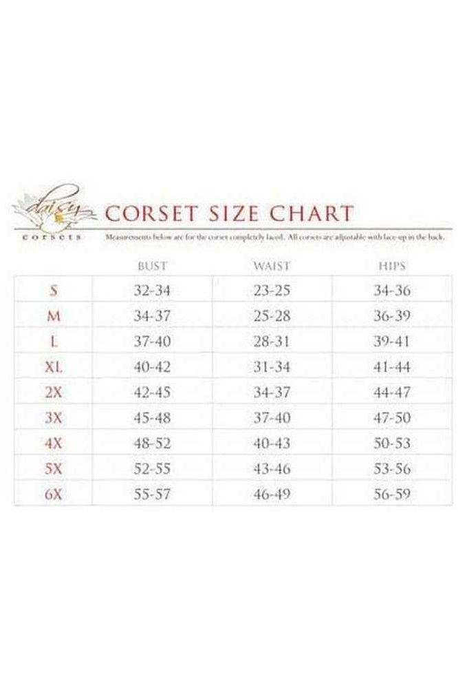 Lavish Floral Print Lace-Up Corset Belt Cincher