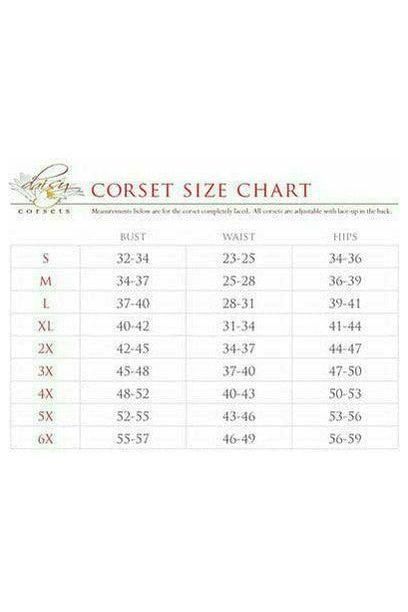 Lavish Gold Brocade Open Cup Waist Cincher