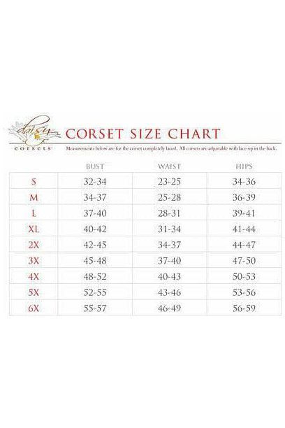 Lavish Pink Burlesque Overbust Corset